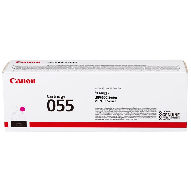 Cartouche de toner d'origine Canon 055 Magenta - 3014C002