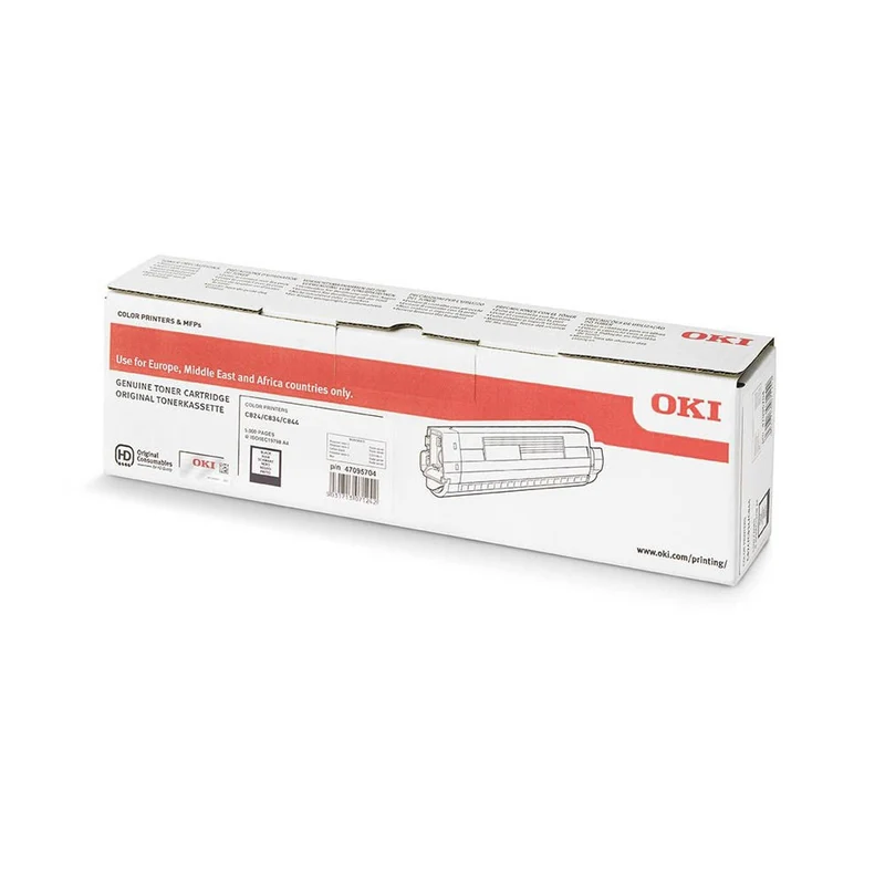 Cartouche de toner d'origine OKI Noir - 47095704
