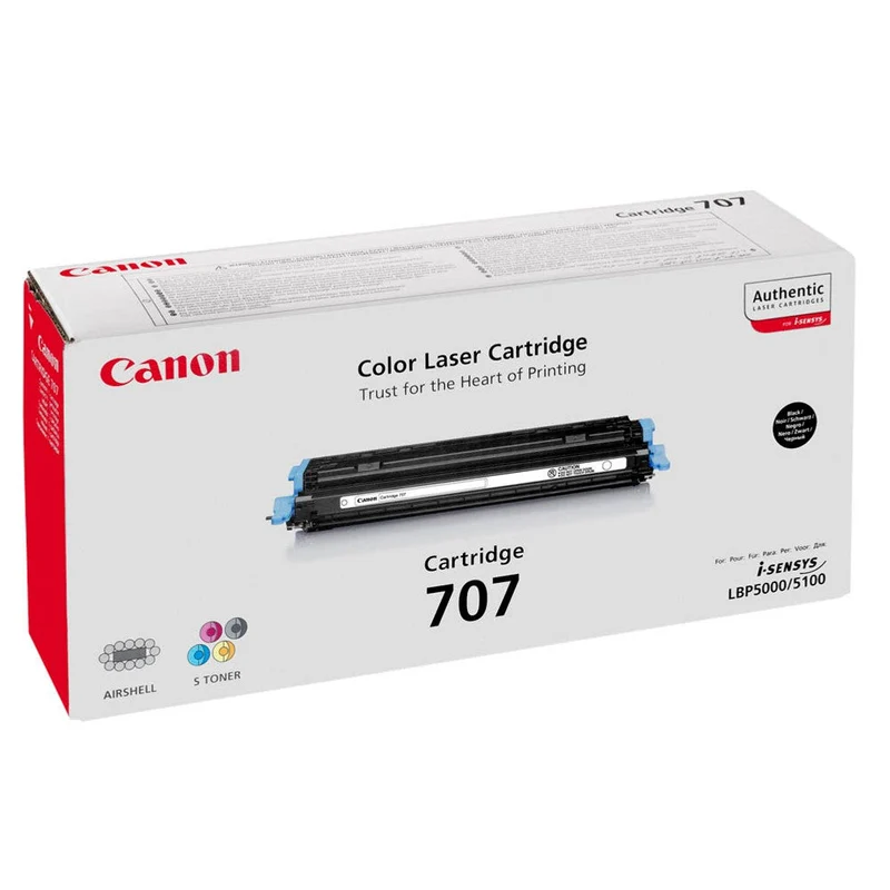 Cartouche de toner d'origine Canon 707 Noir - 9424A004