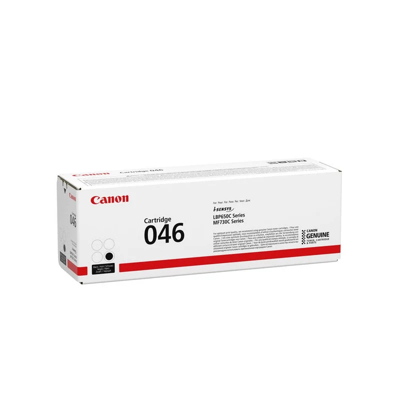 Cartouche de toner d'origine Canon 046 Noir - 1250C002
