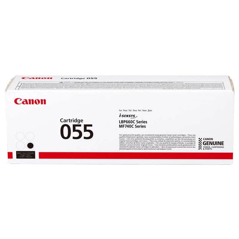 Cartouche de toner d'origine Canon 055 Noir - 3016C002