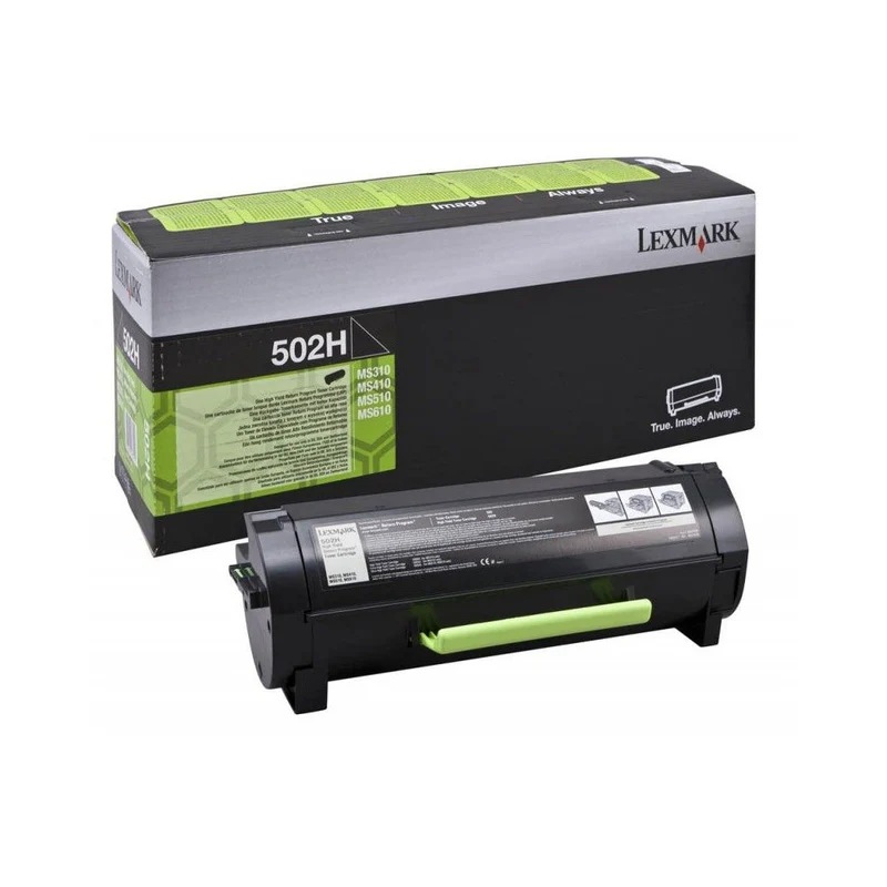 Cartouche de toner d'origine Lexmark 502H Noir - 50F2H0E
