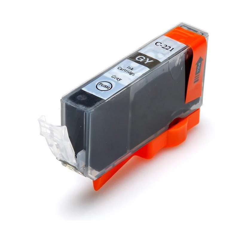 Canon CLI-221GY New Gray Compatible Inkjet Cartridge (2950B001AA)