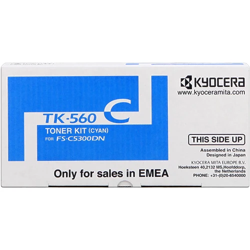 Cartouche de toner d'origine Kyocera cyan TK560C