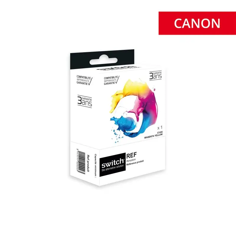 Canon 36 Cartouche Tricolore compatible équivalent à CLI36, 1511B001 · Switch