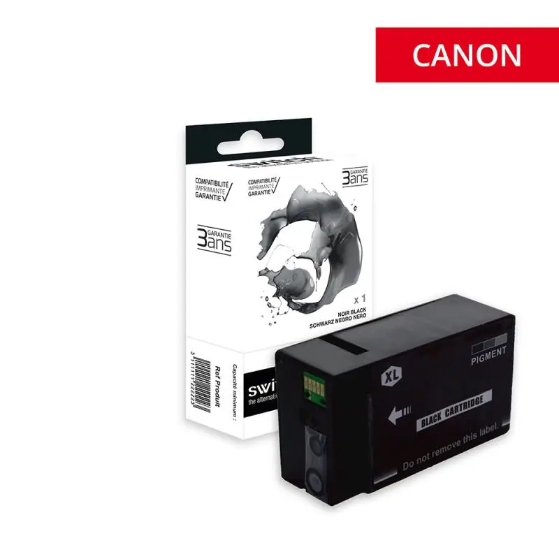 Canon 2500XL Cartouche Noir compatible équivalent à PGI-2500, 9254B001 · Switch