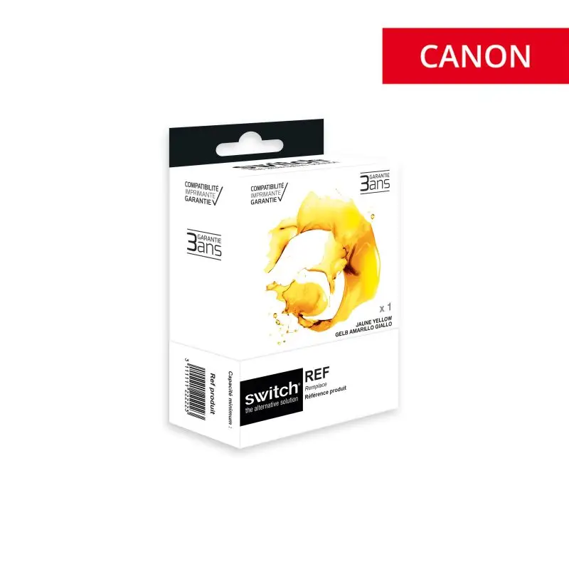 Canon 8 Cartouche Jaune compatible équivalent à CLI8Y, 0623B001 · Switch
