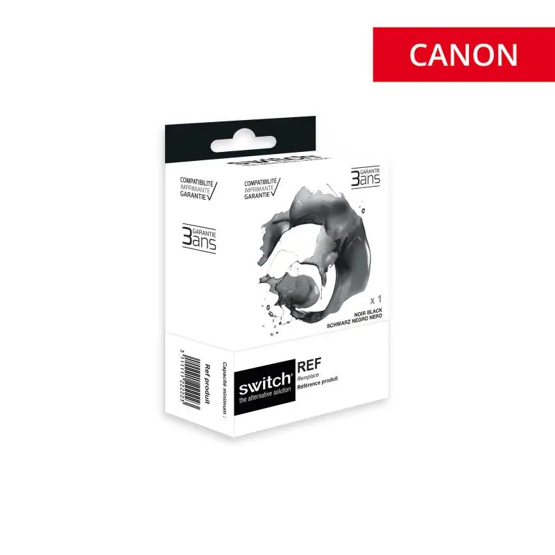 Canon 5 Cartouche Noir compatible équivalent à PGI5BK, 0628B001 · Switch