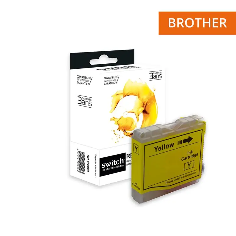 Brother 985 Cartouche Jaune compatible équivalent à LC985Y · Switch