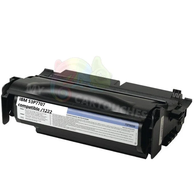 Toner IBM 53P7707 Noir: Infoprint 1222, 1222 D