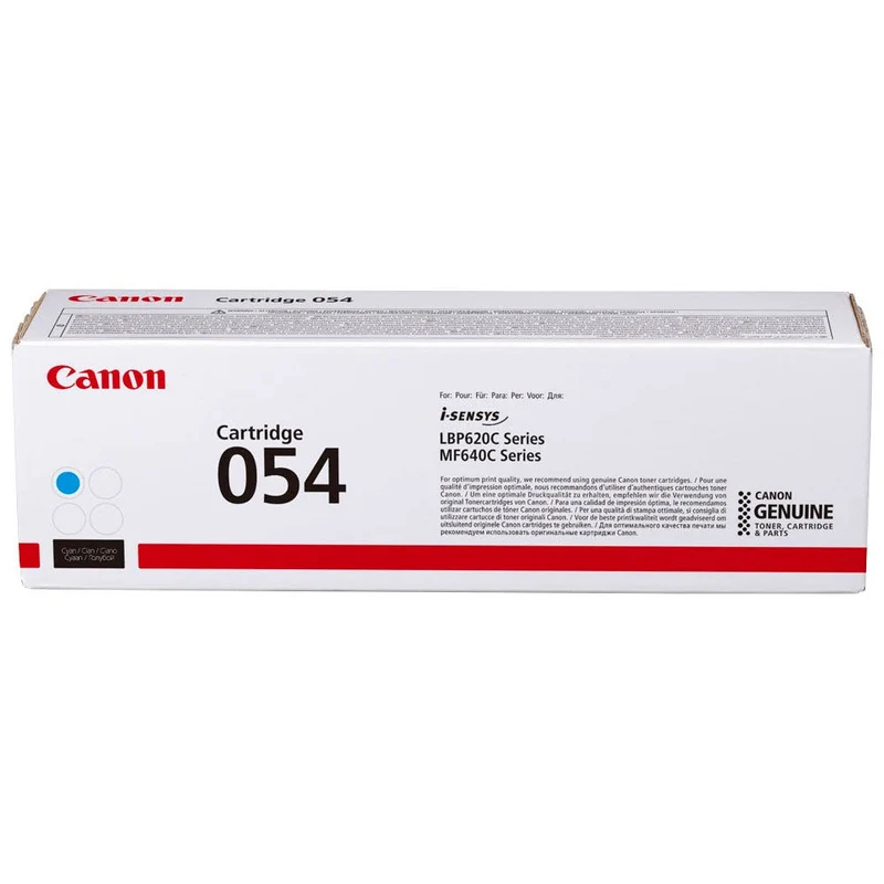 Cartouche de toner d'origine Canon 054 cyan - 3023C002