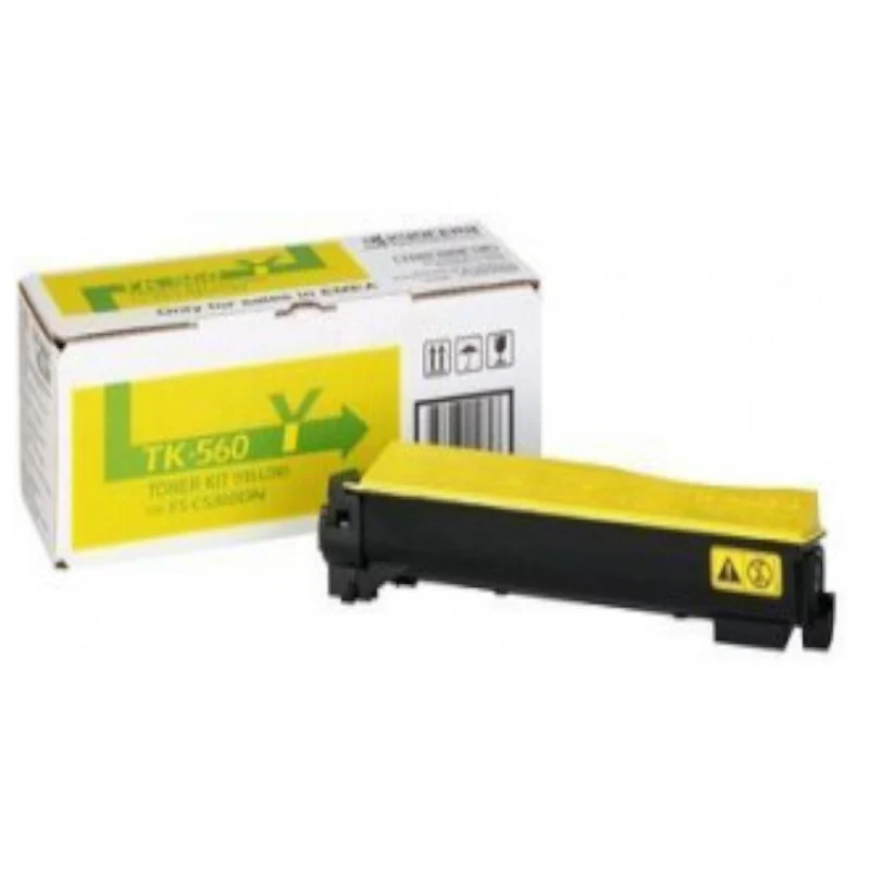 Cartouche de toner d'origine Kyocera jaune TK560Y