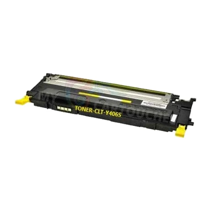 Toner Samsung CLT-Y406 Jaune: CLP-360, CLP-365, CLX-3305