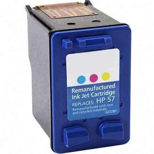HP 57 Color Remanufactured Inkjet Cartridge (C6657AN)