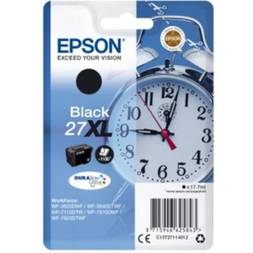 Cartouche jet d'encre Noir Epson - C13T27114012