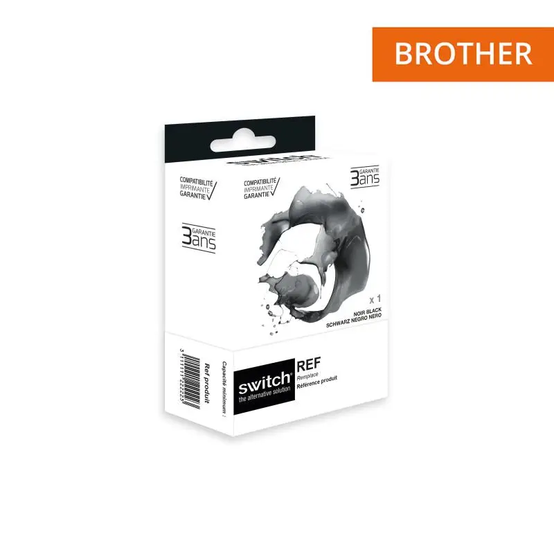 Brother 426XL Cartouche Noir compatible équivalent à LC426XLBK · Switch