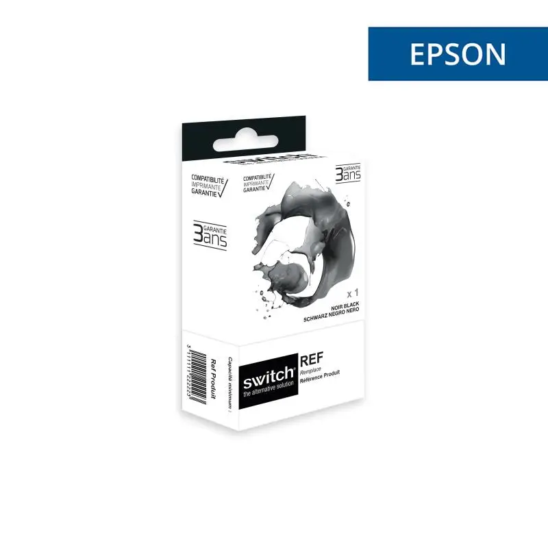 Epson 604XL Cartouche Noir compatible équivalent à C13T10H14010 · Switch