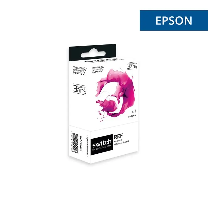 Epson 408XL Cartouche Magenta compatible équivalent à C13T09K34010 · Switch