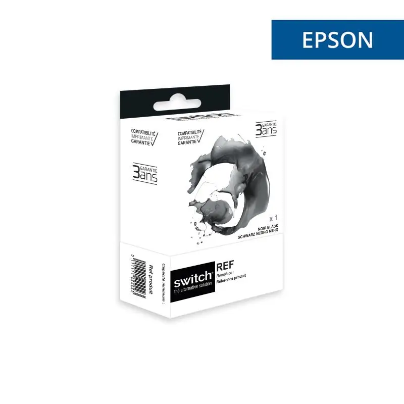 Epson 378XL Cartouche Noir compatible équivalent à C13T37914010 · Switch