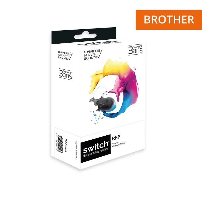 Brother 422 Cartouche Pack 4 Couleurs compatible équivalent à LC422VAL · Switch