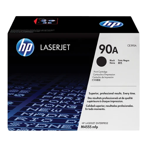 Cartouche de toner d'origine HP 90A noir - CE390A