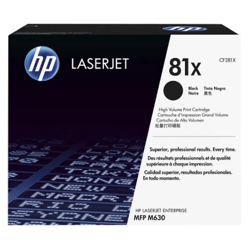 Cartouche de toner d'origine HP 81X noir - CF281X