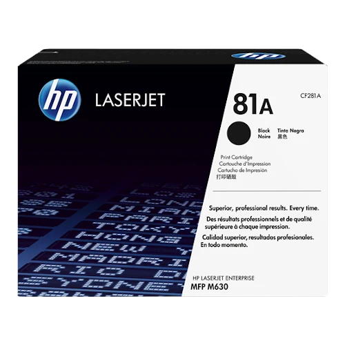 Cartouche de toner d'origine HP 81A noir - CF281A