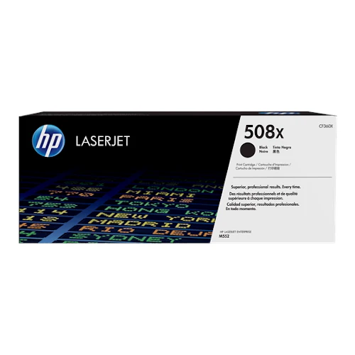 Cartouche de toner d'origine HP 508X noir - CF360X