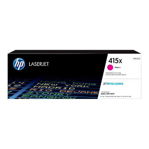 Cartouche de toner d'origine HP 415X magenta - W2033X