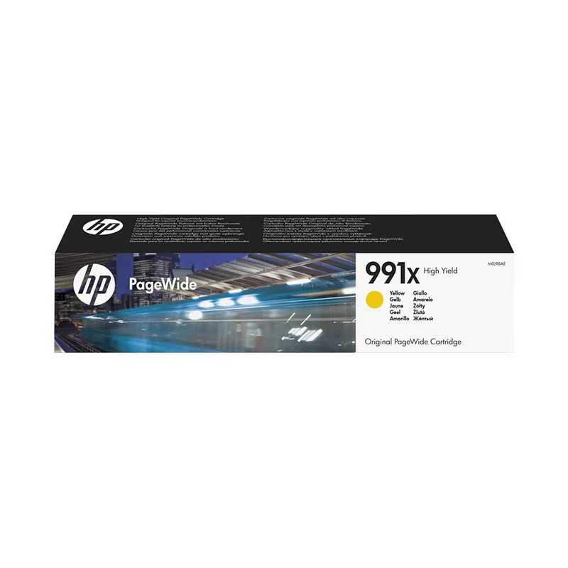 Cartouche d'encre d'origine HP 991X Jaune - M0J98AE