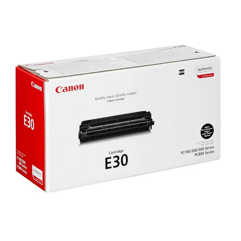 Cartouche de toner d'origine Canon E30 Noir - 1491A003