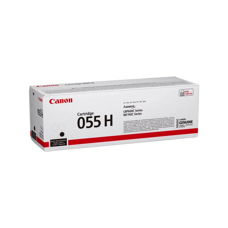 Cartouche de toner d'origine Canon 055H Noir - 3020C002