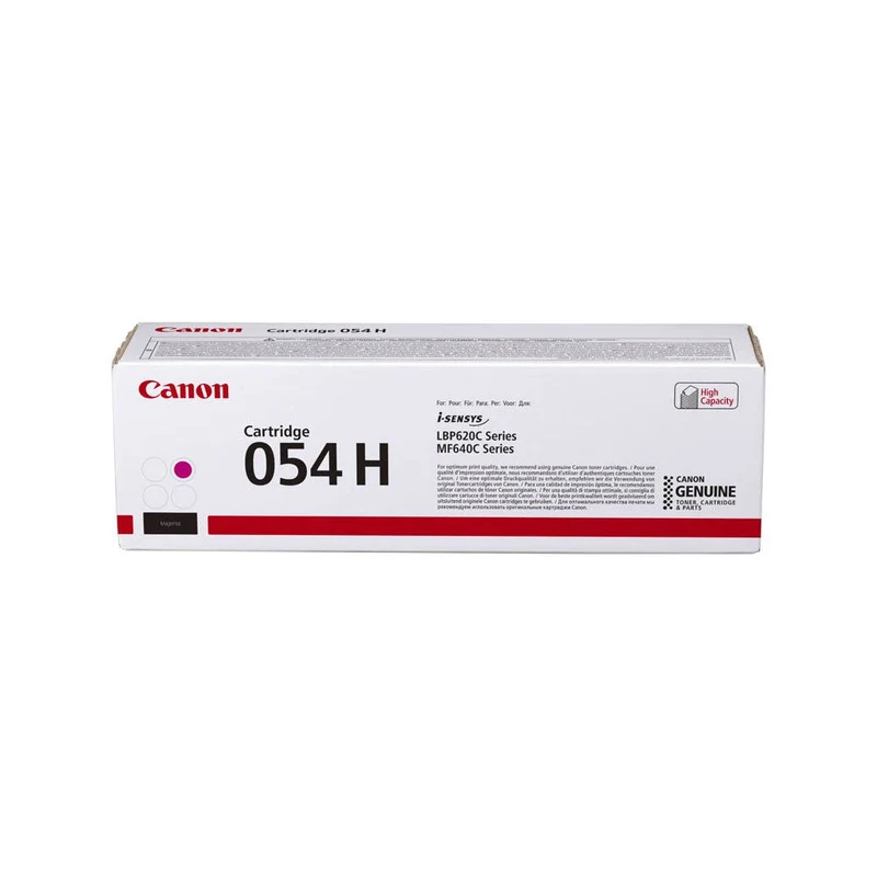 Cartouche de toner d'origine Canon 054H Magenta - 3026C002