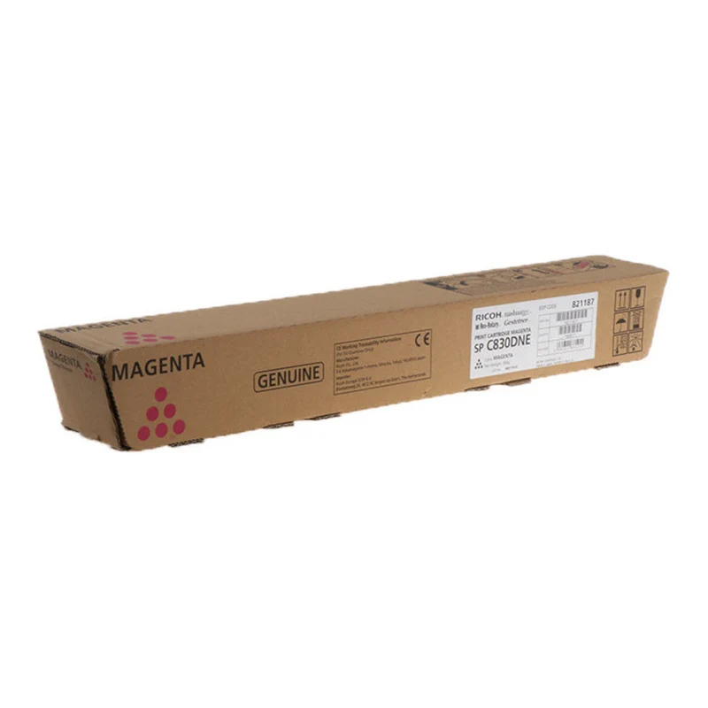 Cartouche de toner d'origine Ricoh SP C830DNE Magenta - 821187