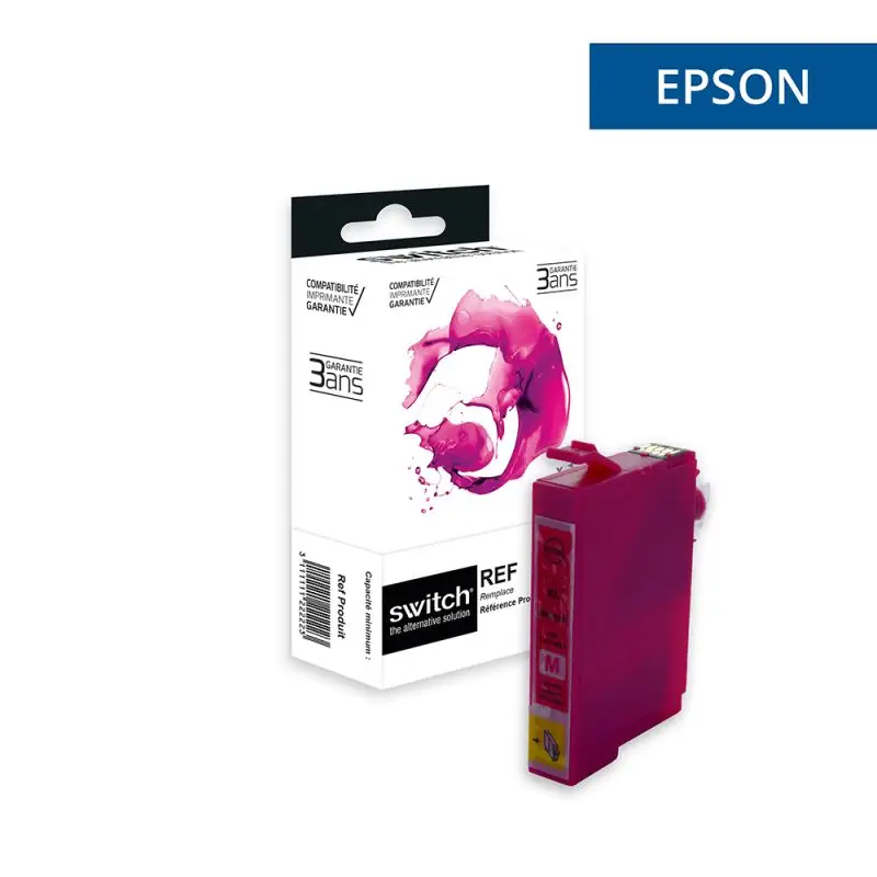 Epson 29XL Fraise Cartouche Magenta compatible équivalent à C13T29934012 · Switch