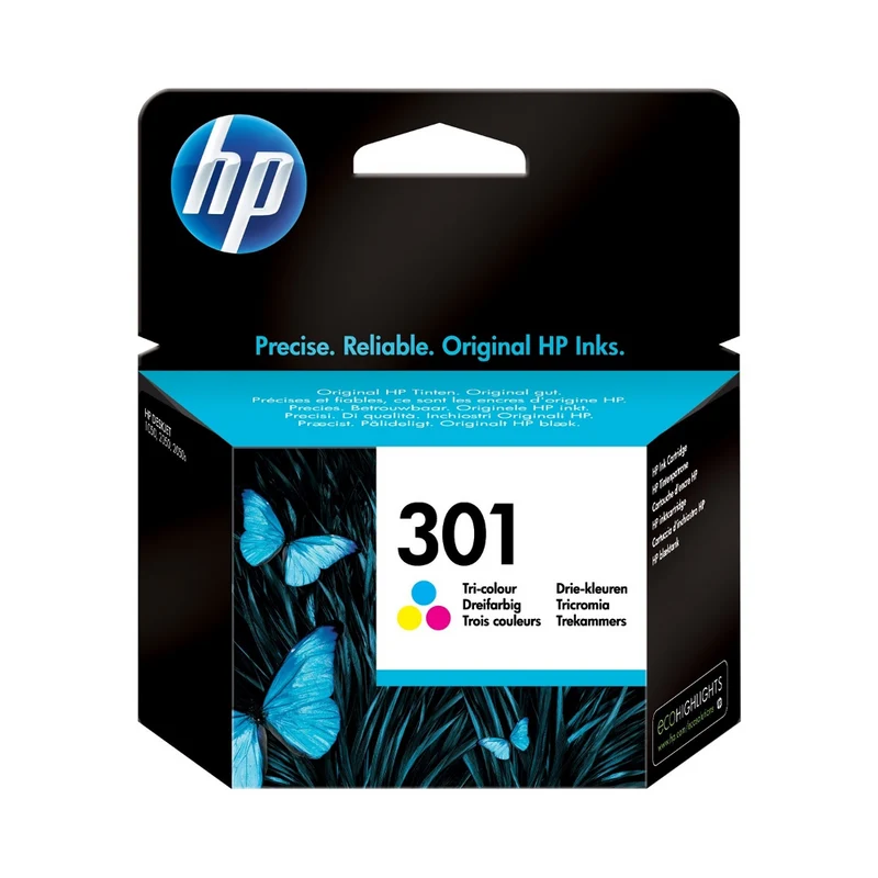 Cartouche d'encre couleur d'origine HP 301 - CH562EE