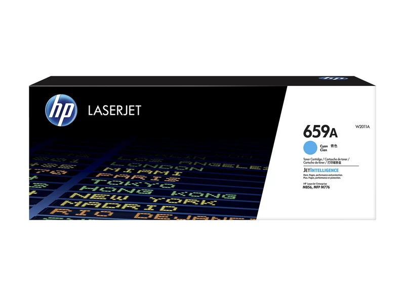 Cartouche de toner d'origine HP 659A cyan - W2011A