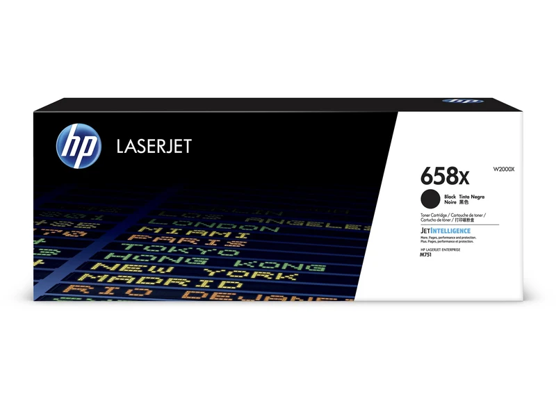 Cartouche de toner d'origine HP 658X noir - W2000X