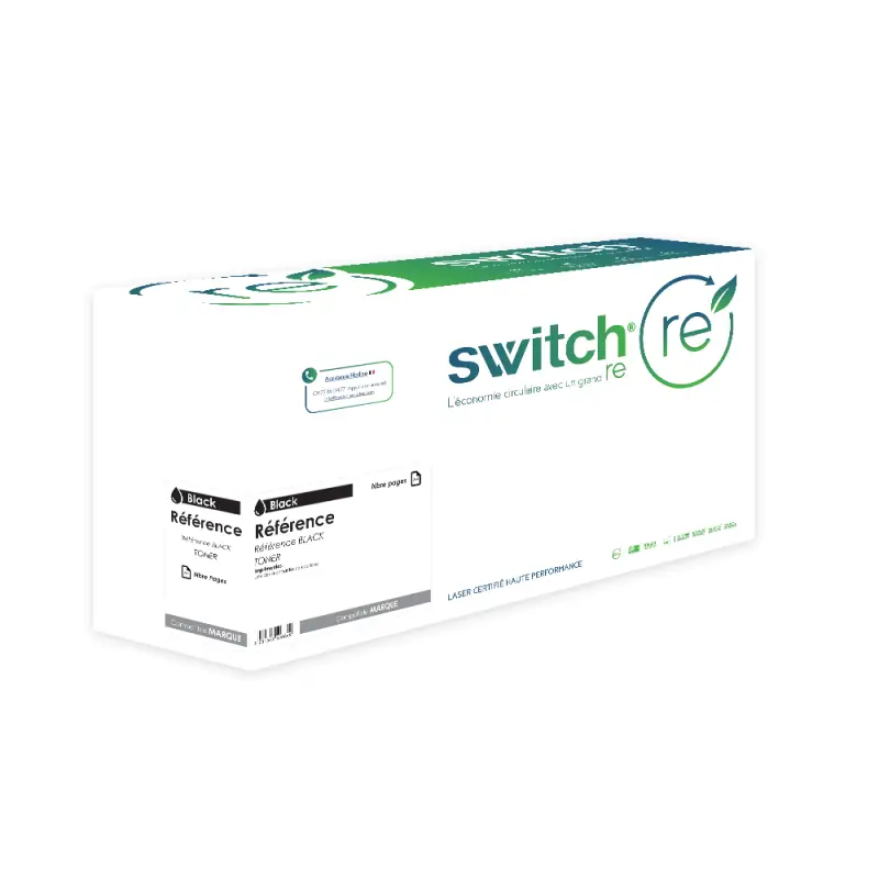 Canon 052H Toner Noir remanufacturé équivalent à 2200C002 · Switch RE