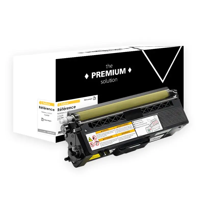Brother TN-135 Toner Jaune remanufacturé équivalent à TN-115, 135, 155