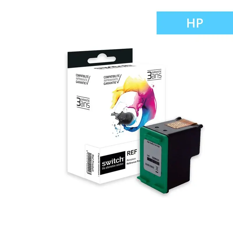 HP 344 Cartouche Tricolore remanufacturé équivalent à C9369EE · Switch