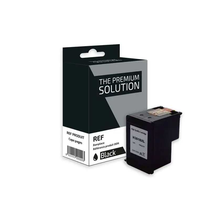 HP 302XL Cartouche Pack 3 Couleurs remanufacturé équivalent à F6U67AE