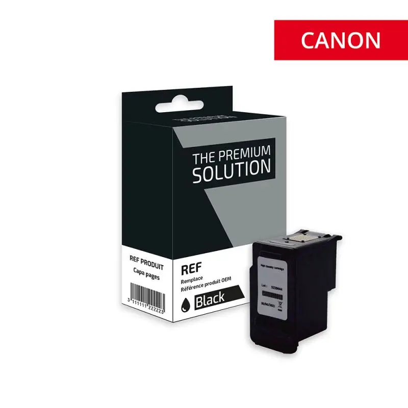 Canon 545XL Cartouche Noir remanufacturé équivalent à PG545XL, 8286B001