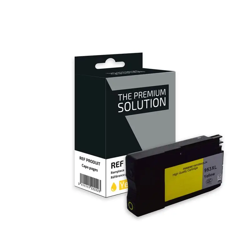 HP 953XL/957XL Cartouche Réservoir Jaune compatible