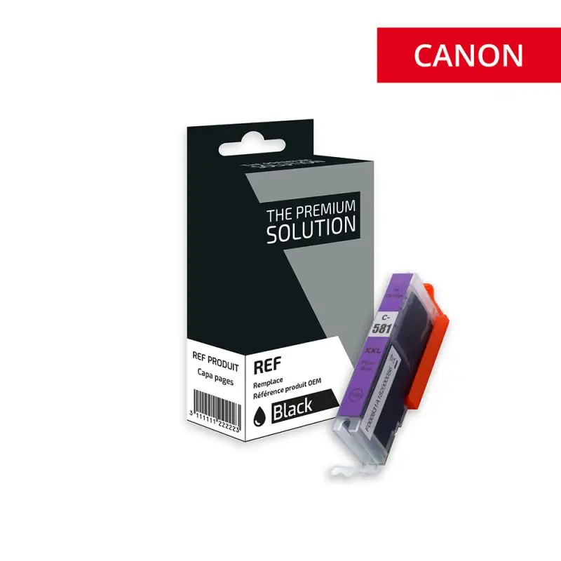 Canon 581XXL Cartouche Photo Blue compatible équivalent à CLI581PBXXL, 1999C001