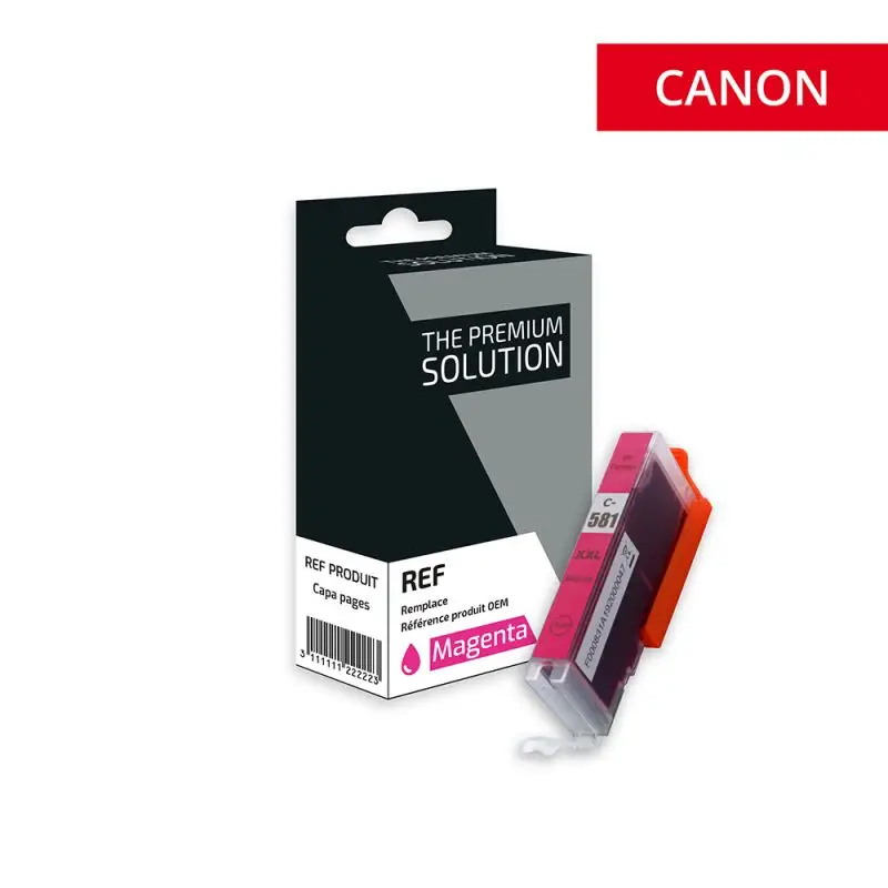 Canon 581XXL Cartouche Magenta compatible équivalent à CLI581MXXL, 1996C001