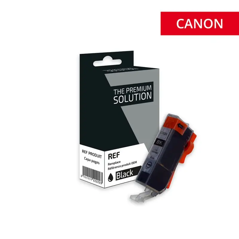 Canon 526 Cartouche Photo Noir compatible équivalent à CLI-526BK, 4540B001