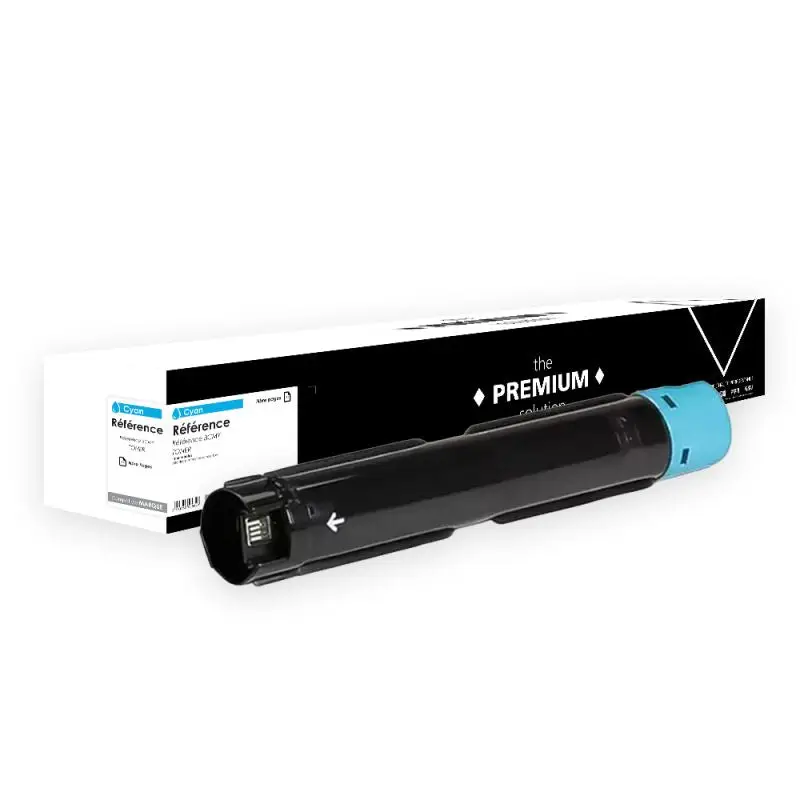 Xerox 7800 Toner Cyan compatible équivalent à 106R01566