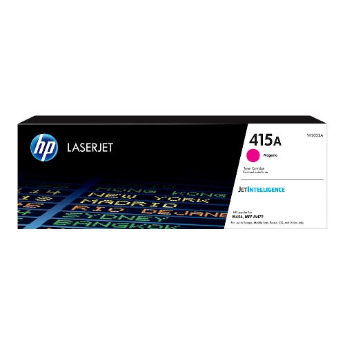 Cartouche de toner d'origine HP 415A magenta - W2033A