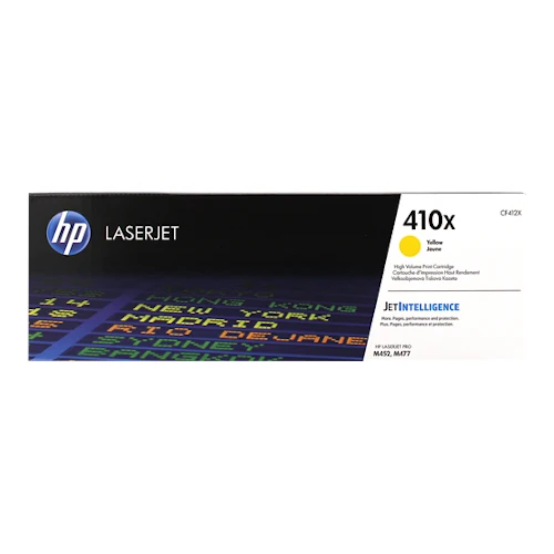 Cartouche de toner d'origine HP 410X jaune - CF412X
